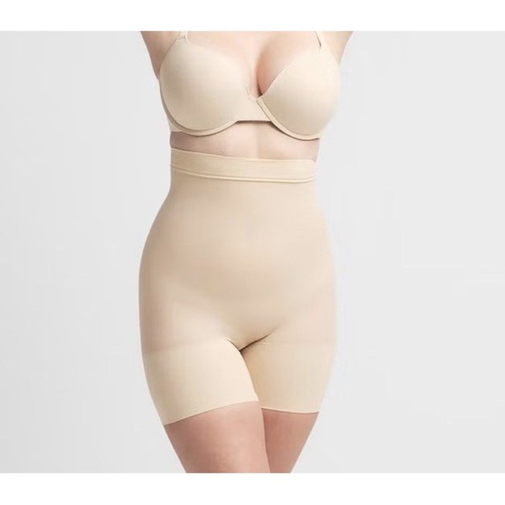 Skims Simply Bare High Waist Shortie - NEW - Sand - XXS